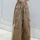 High Waist Wide Leg Cargo Pants