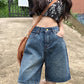 High Waist Summer Denim Shorts Jeans