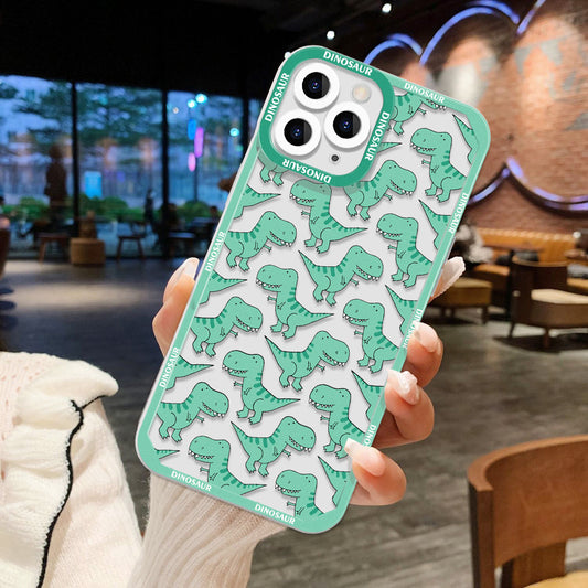 Cute Dinosaurs Pattern Case For iPhone