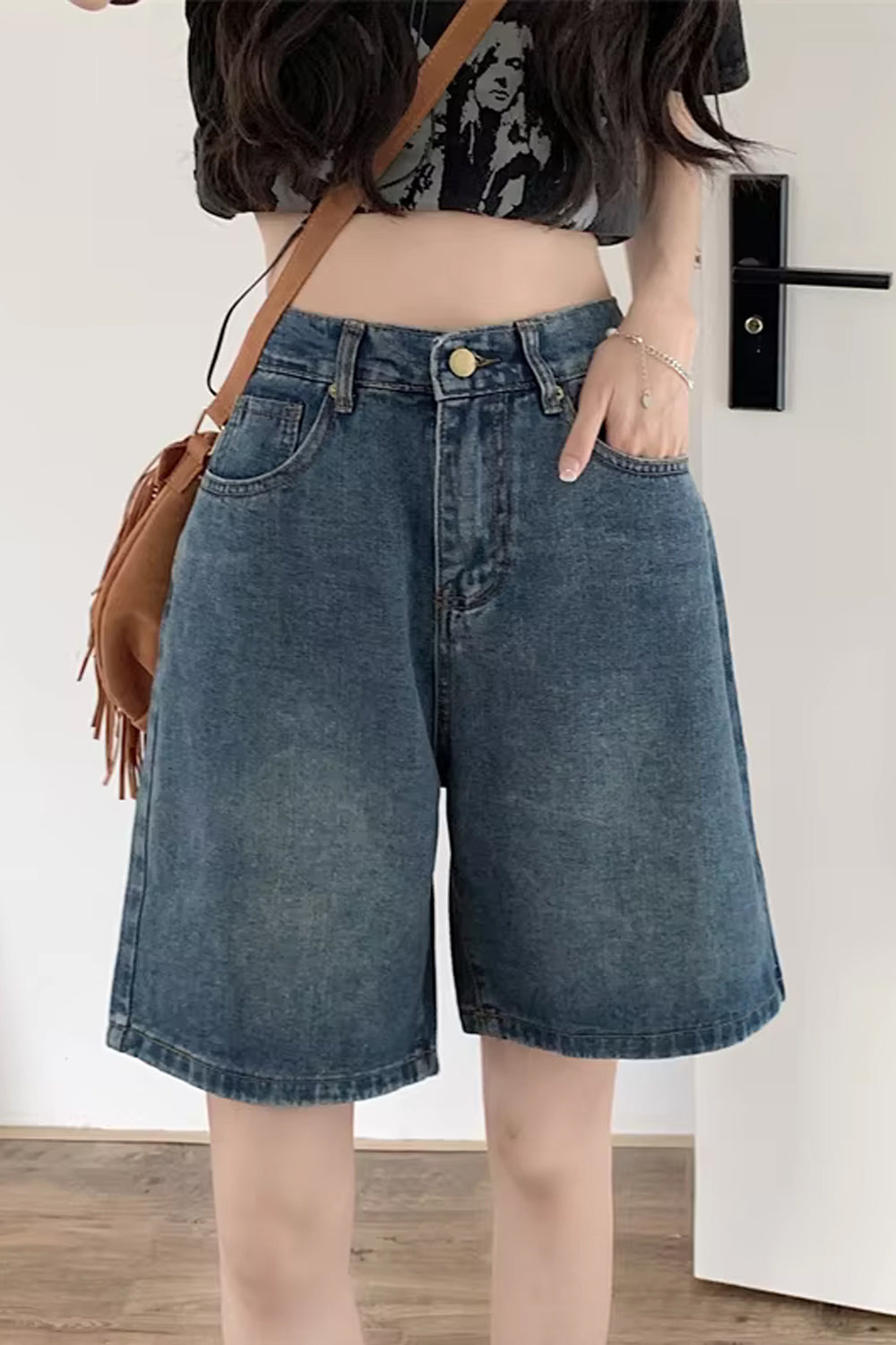 High Waist Casual Summer Denim Shorts Jeans