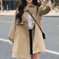 Long Sleeve Classic Trench Coat Jacket