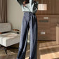 High Waist Velvet Warm Long Pants