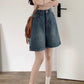 High Waist Summer Denim Shorts Jeans