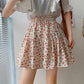 High Waist Floral Pattern Short Skirts