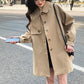 Long Sleeve Classic Trench Coat Jacket