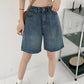 High Waist Summer Denim Shorts Jeans