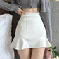 High Waist Ruffles Mermaid Style Mini Skirts