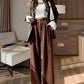 High Waist Loose Retro Corduroy Pants