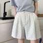 High Waist Dot Full Pattern Shorts Pants