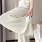 High Waist Loose Wide Leg Office Pants