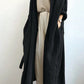 Long Sleeve Long Cotton Outer Cardigan