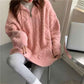 Long Sleeve Hooded Knitted Cardigan Sweater