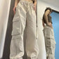 Side Zipper Cargo Pockets Long Pants