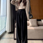 High Waist Loose Retro Corduroy Pants