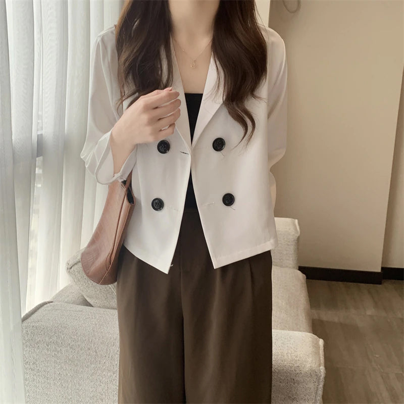 Long Sleeve Elegant Office Blazer