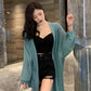 Long Chiffon Transparent Blouse Shirts