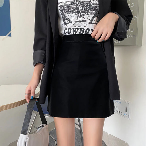 High Waist Retro Bodycon Office Mini Skirts