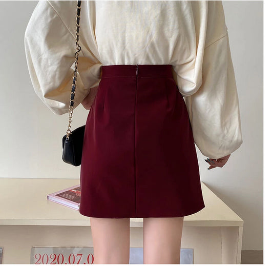 High Waist Retro Bodycon Office Mini Skirts